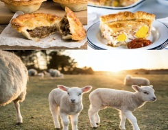 Meat Pie, Bacon and Egg Pie, Lamb and More
