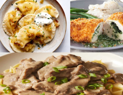 Beef Stroganoff, Chicken Kiev, Pierogi and More