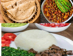 Ugali with Sukuma Wiki, Githeri, Chapati and More