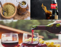 Mate, Wine, Fernet Con Coca