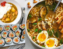 Sushi, Japanese Curry, Ramen and More