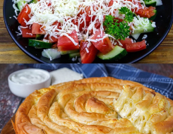 Shopska Salad, Banitsa