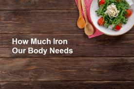 How Much Iron a Human Body Needs