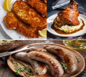 Schnitzel, Schweinshaxe, Bratwurst and More