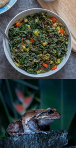 Mountain Chicken, Callaloo