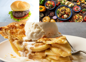 Cuisine, Apple Pie, Hamburger