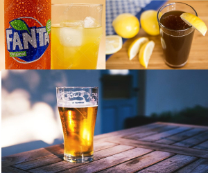 Lager, Fanta, Spezi