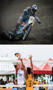 Motorcycle Speedway, Volleyball