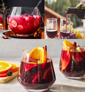 Punch, Sangria, Red Wine