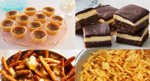 Poutine, Kraft Dinner, Nanaimo bar, Butter Tarts