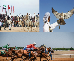 Horse Racing, Camel Racing, Falconry