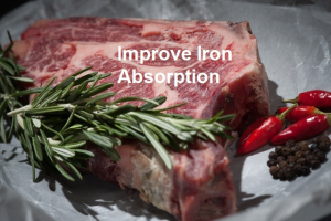 Improve iron absorption from food