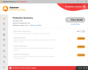 Adaware - Antivirus Free Version