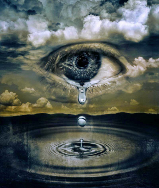 Crying Eye in the Sky